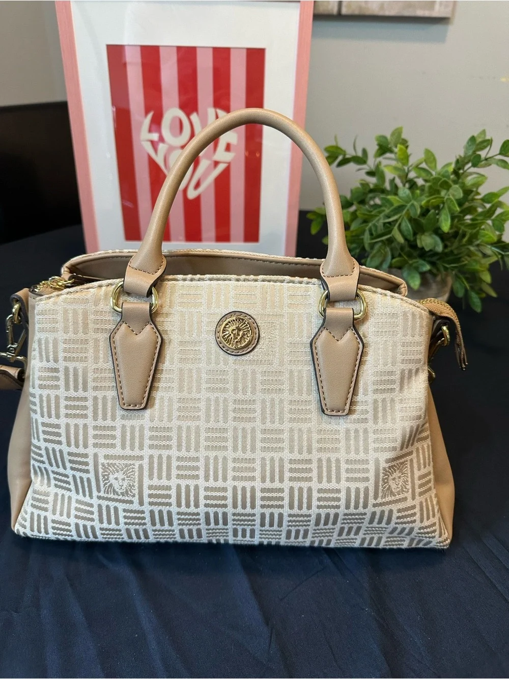 Anne Klein structured jacquard